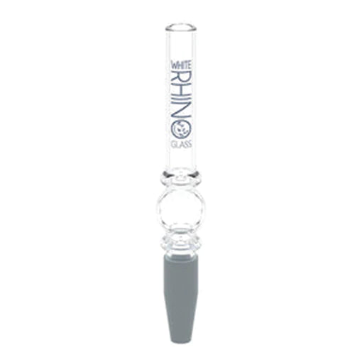 WHITE RHINO QUARTZ V3 GLASS STRAW 25CT