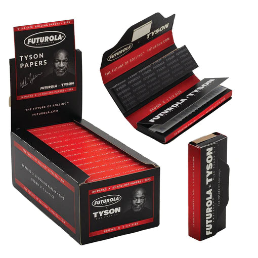 FUTUROLA TYSON PAPERS & TIPS 1 1/4 - 24CT
