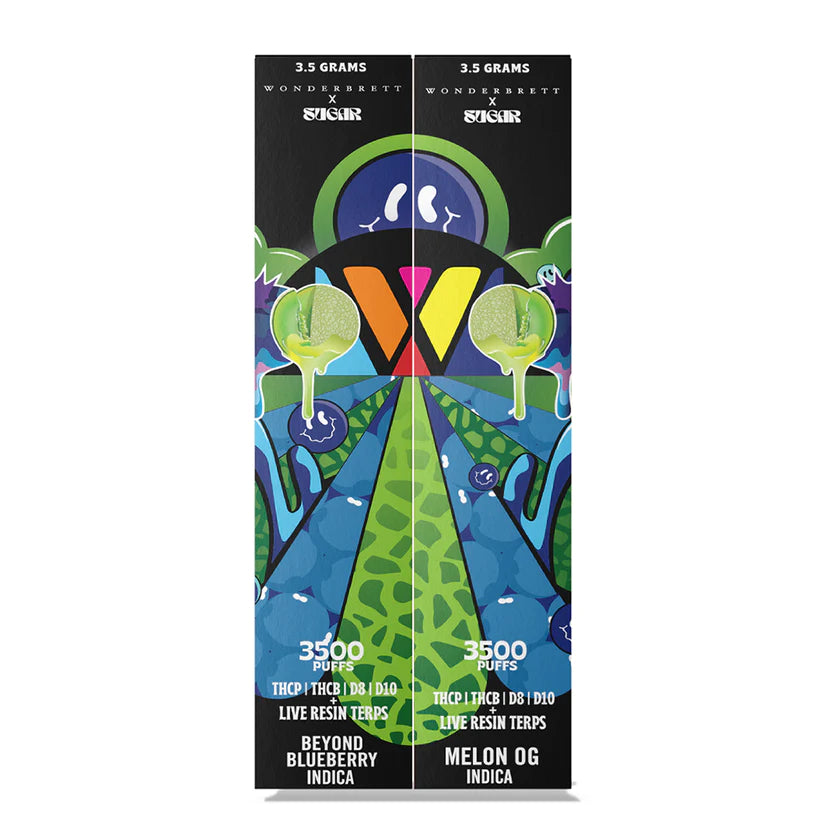 WONDERBRETT x SUGAR HEMP 3.5G DISPOSABLE 5CT