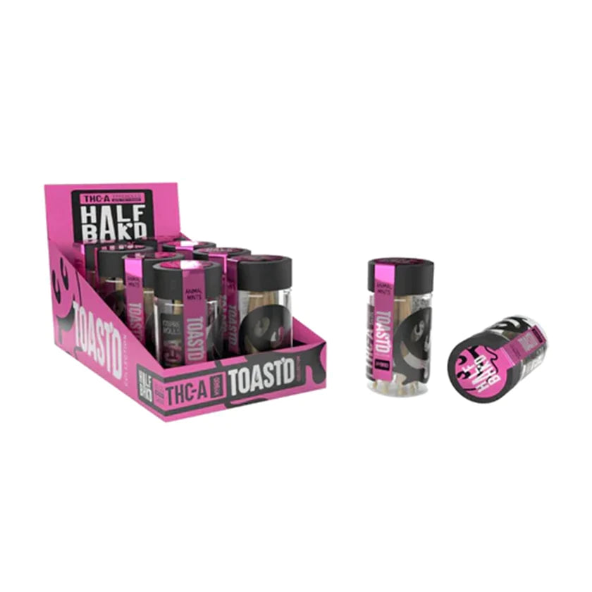 HALF BAKD TOAST'D HEMP PRE-ROLLS