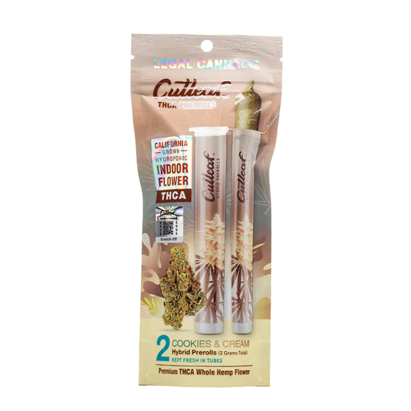 CUTLEAF 1G HEMP PRE-ROLLS 2PK