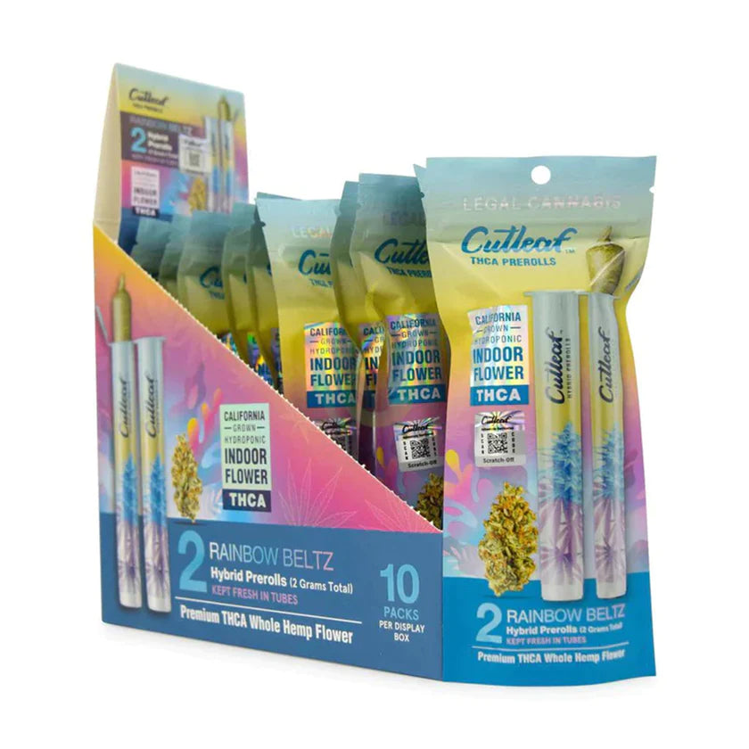 CUTLEAF 1G HEMP PRE-ROLLS 2PK