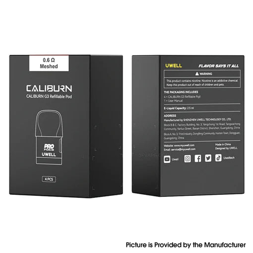CALIBURN G3 POD 0.6OHM