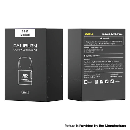 CALIBURN G3 POD 0.9OHM