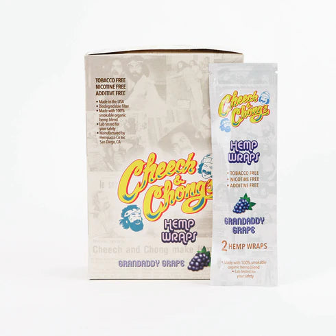 CHEECH & CHONG HEMP WRAPS 25CT