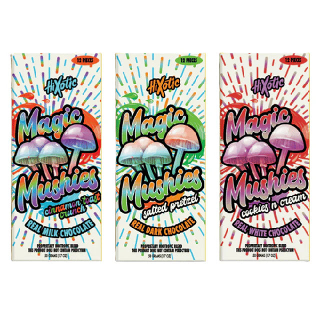 HIXOTIC MAGIC MUSHIES CHOCOLATE BAR