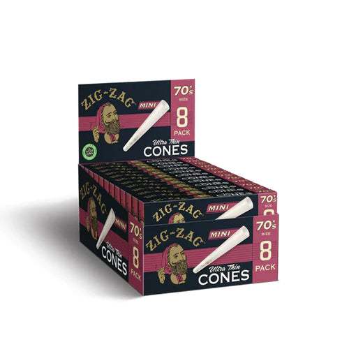 ZIG-ZAG 18PK CONES - 8CT