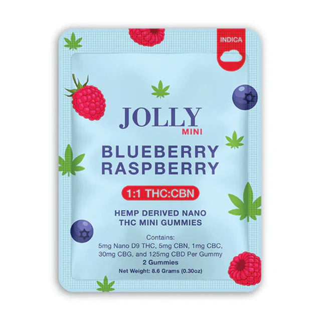 JOLLY MINI 2CT 1:1 NANO GUMMIES - 50CT