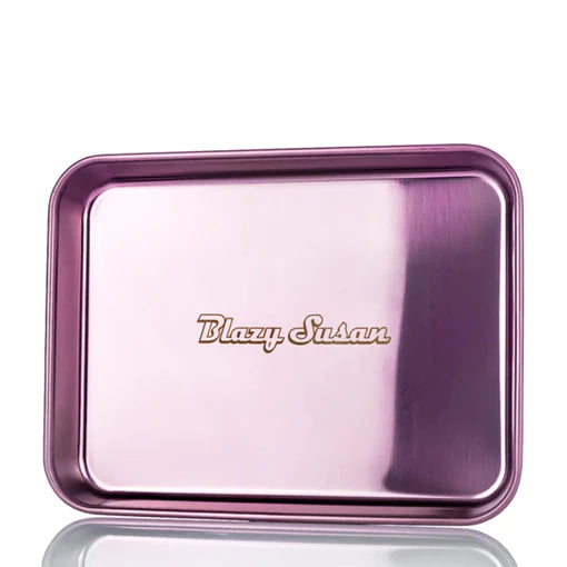 BLAZY SUSAN METAL ROLLING TRAY