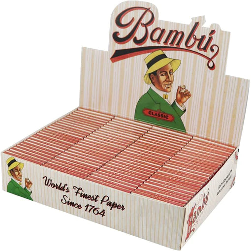 SMALL BAMBU CLASSIC ROLLING PAPERS 100CT
