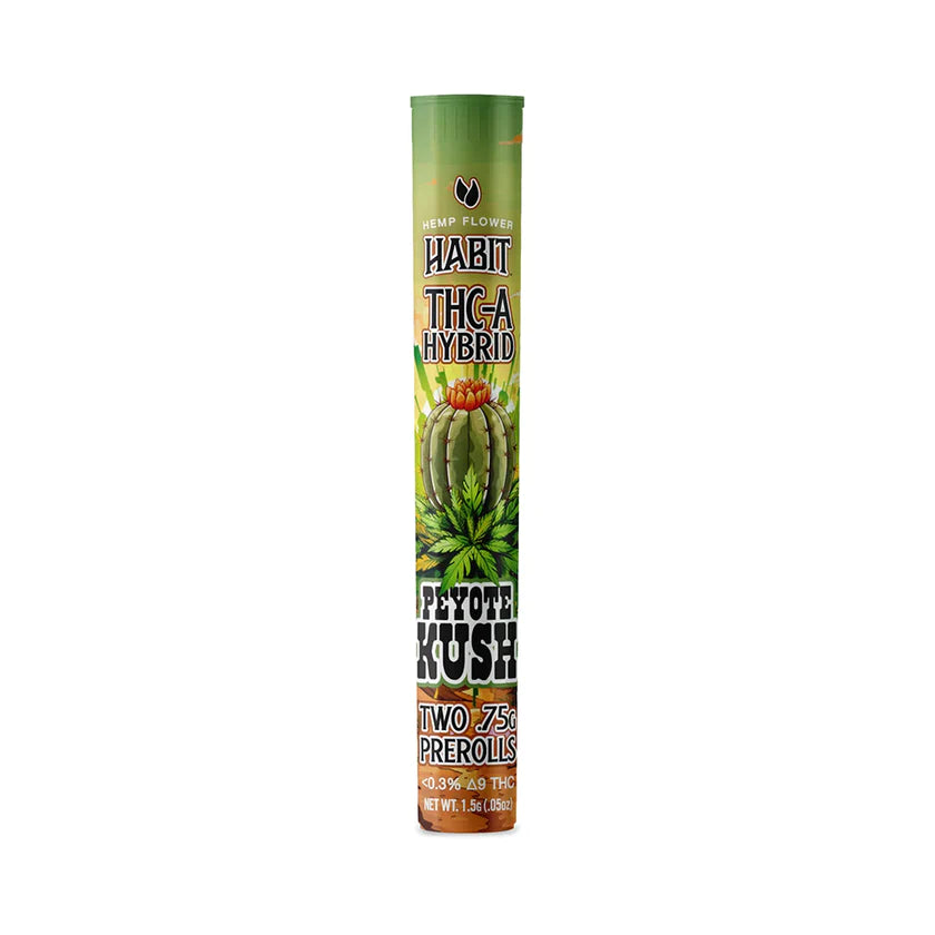 HABIT THCA HEMP PRE-ROLL 2PK 10CT