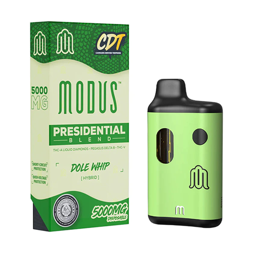 MODUS PRESIDENTIAL BLEND HEMP 5G DISPOSABLE 5CT