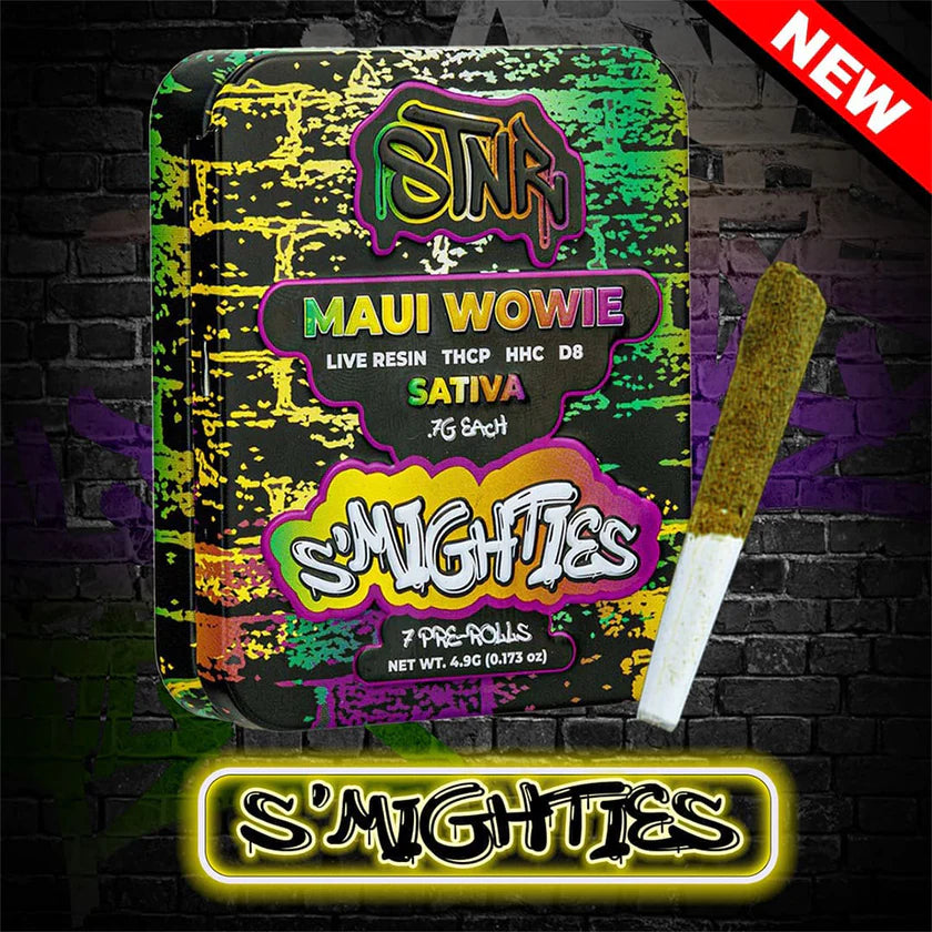 STNR S'MIGHTIES THCA HEMP PRE-ROLLS