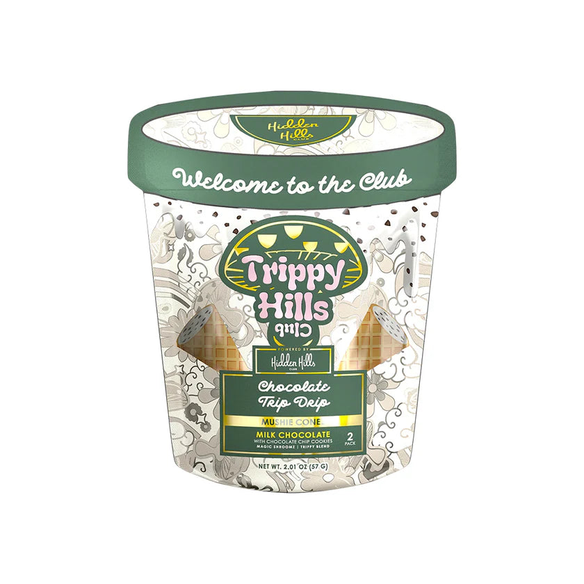 HIDDEN HILLS TRIPPY BLEND MUSHROOM CONEZ 2PK