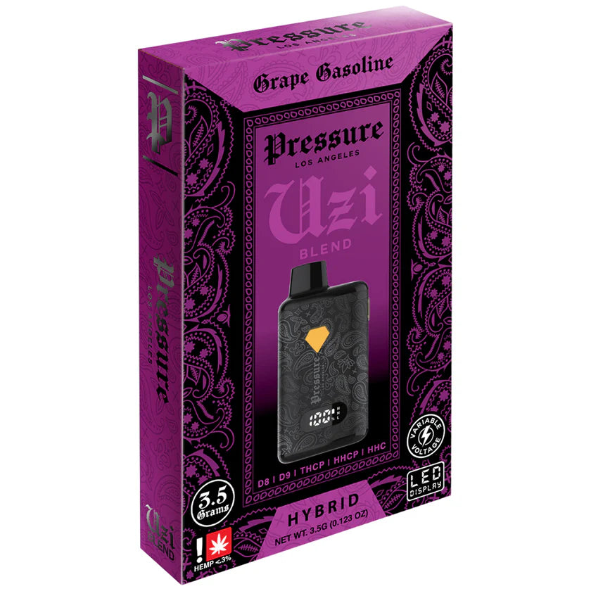 PRESSURE UZI BLEND 3.5G HEMP DISPOSABLE