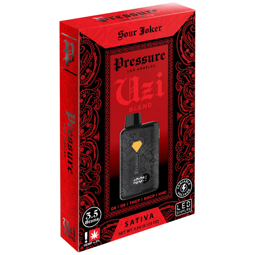 PRESSURE UZI BLEND 3.5G HEMP DISPOSABLE
