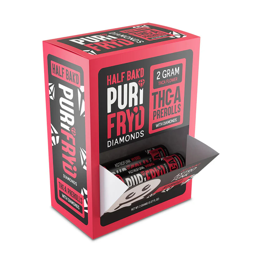 HALF BAK'D PURIFRY'D THCA HEMP 2G PRE-ROLLS 20CT