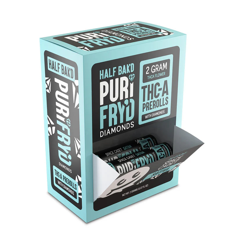 HALF BAK'D PURIFRY'D THCA HEMP 2G PRE-ROLLS 20CT
