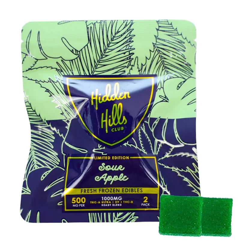 HIDDEN HILLS 2PK HEADY BLEND GUMMIES 1000MG - 30CT