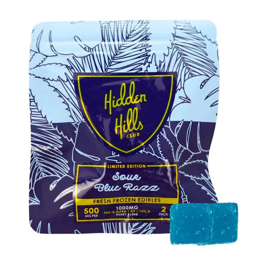 HIDDEN HILLS 2PK HEADY BLEND GUMMIES 1000MG - 30CT