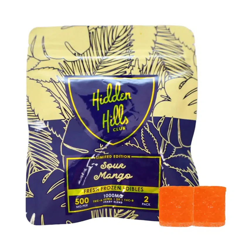 HIDDEN HILLS 2PK HEADY BLEND GUMMIES 1000MG - 30CT
