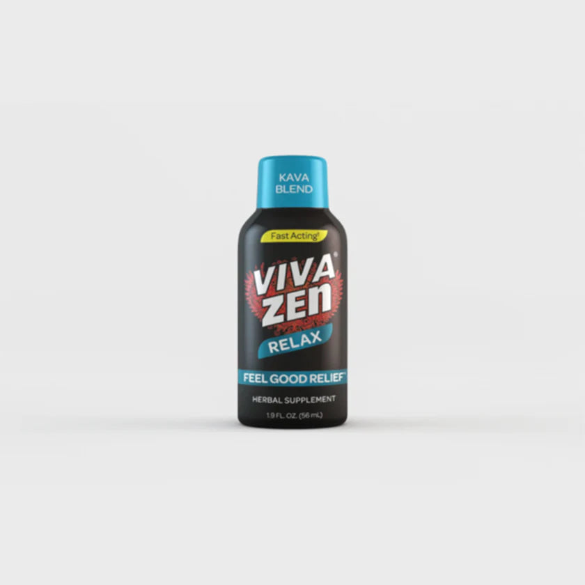 VIVA ZEN RELAX KAVA BLEND KRATOM SHOT 12CT