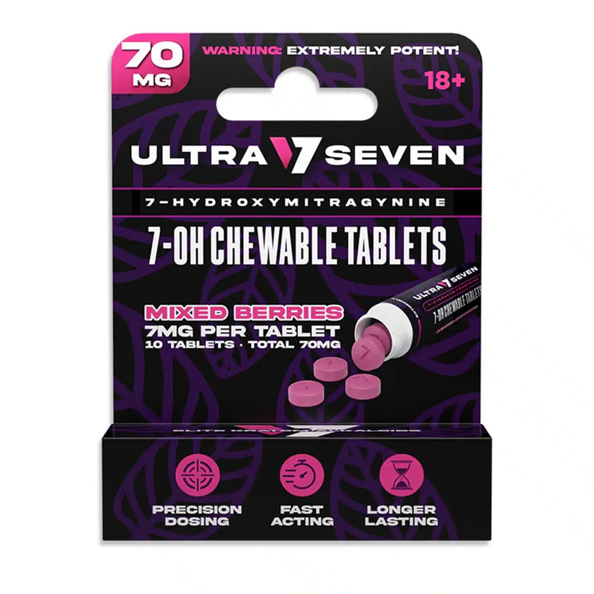 ULTRA SEVEN KRATOM TABLETS - 6CT