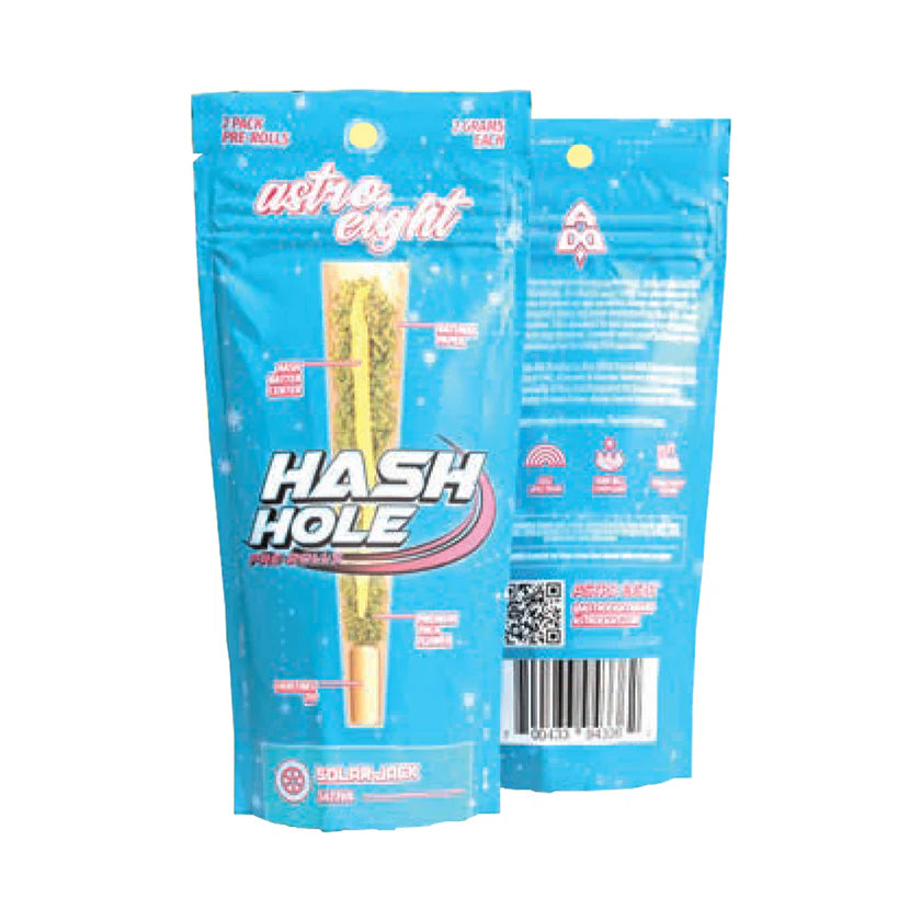 ASTRO EIGHT HASH HOLE 2G PRE-ROLLS 2PK - 10CT