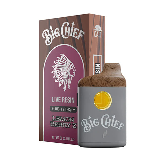 BIG CHIEF THC-A + THC-P 3G DISPOSABLE 5CT