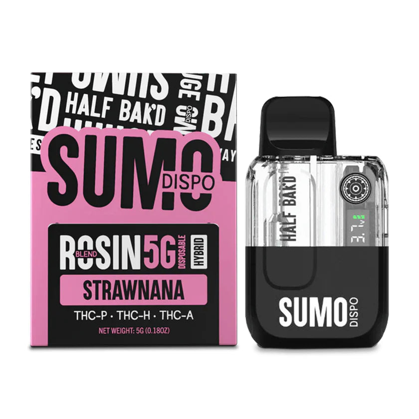 HALF BAK'D ROSIN BLEND SUMO 5G DISPOSABLE 5CT