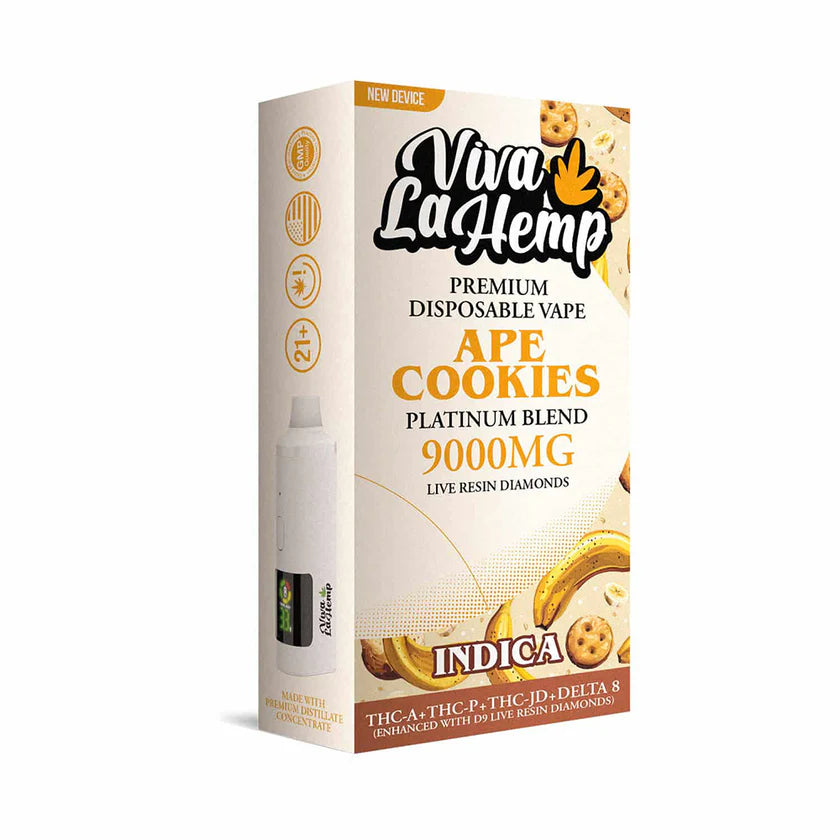 VIVA LA HEMP PLATINUM BLEND 9G DISPOSABLE 5CT