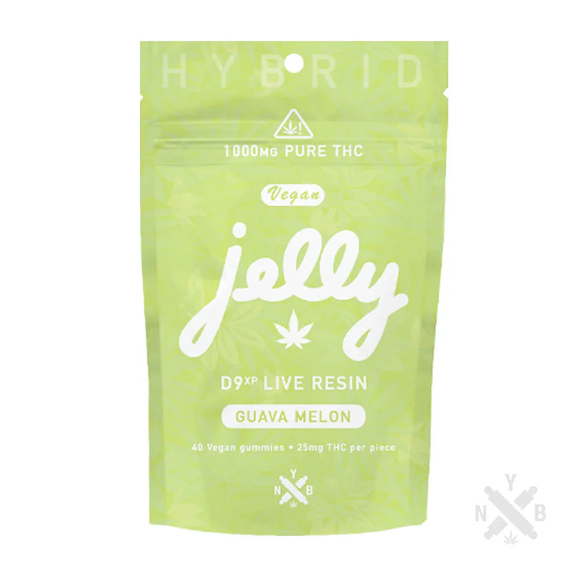 JELLY D9 XP LIVE RESIN 25MG GUMMY 40CT