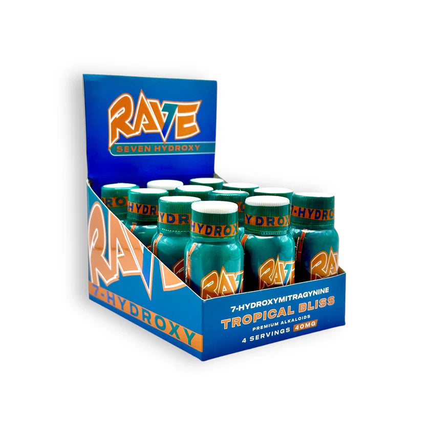 RAVE 7-HYDROXY SHOT - 12CT DISPLAY BOX