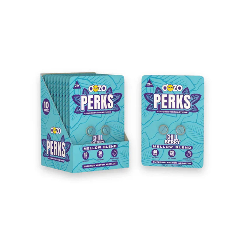 DOZO PERKS 7-HYDRO KRATOM 6PK 10CT BOX
