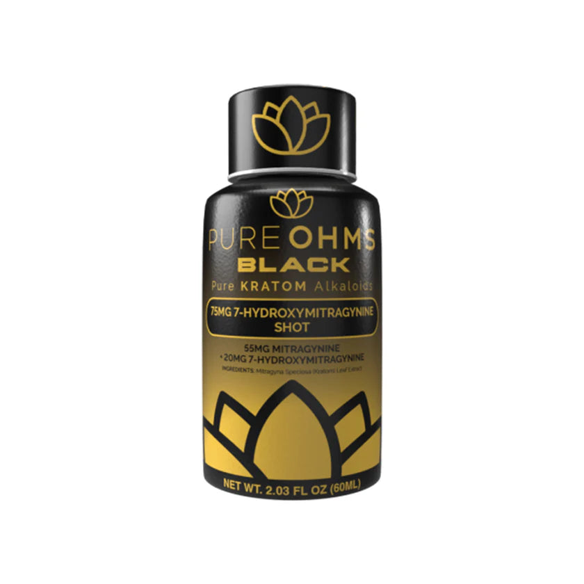 PURE OHMS BLACK SHOT 7 HYDROXY 12CT