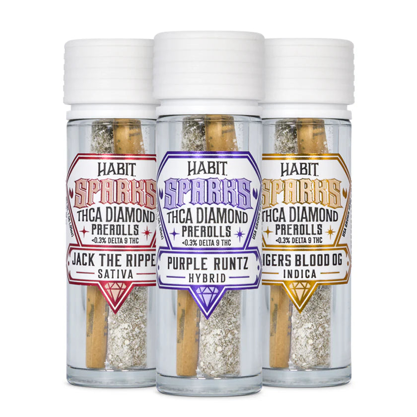 HABIT THCA SPARKS PREROLLS