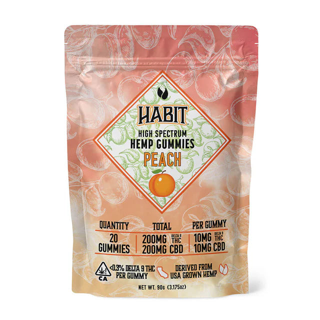 HABIT D9/CBD GUMMIES 20CT