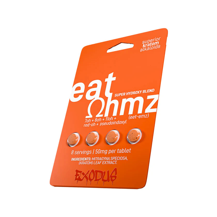 EAT OHMZ 4PK NEON ORANGE 50MG TABS - 6CT BOX