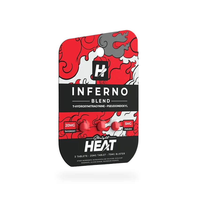 STRAIGHT HEAT INFERNO BLEND 7OH 3PK 10CT