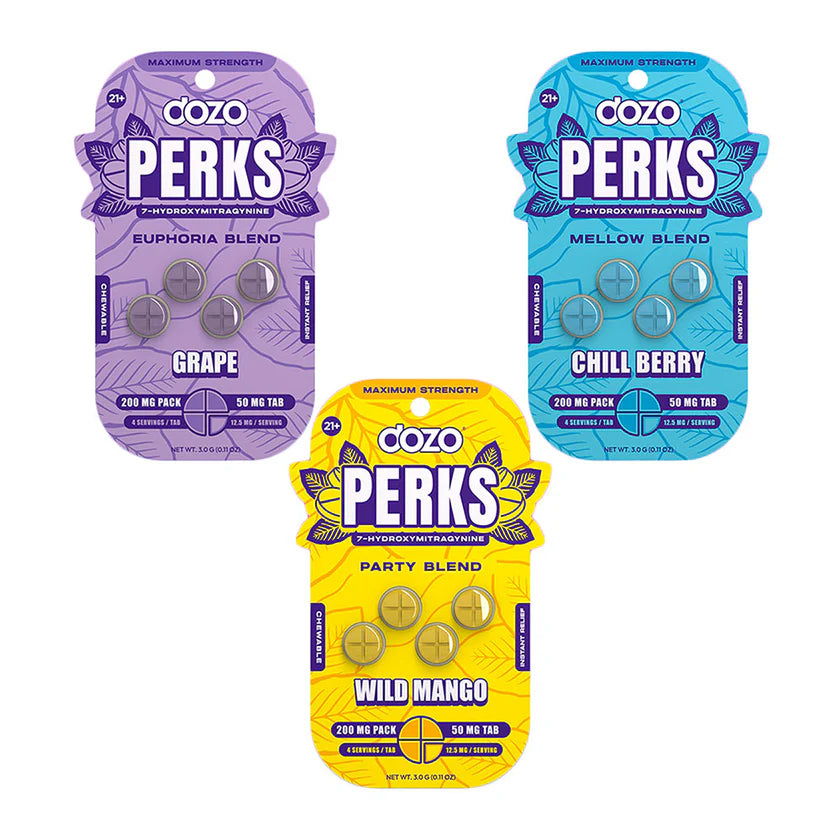 DOZO PERKS 7 HYDRO 4PK/10CT