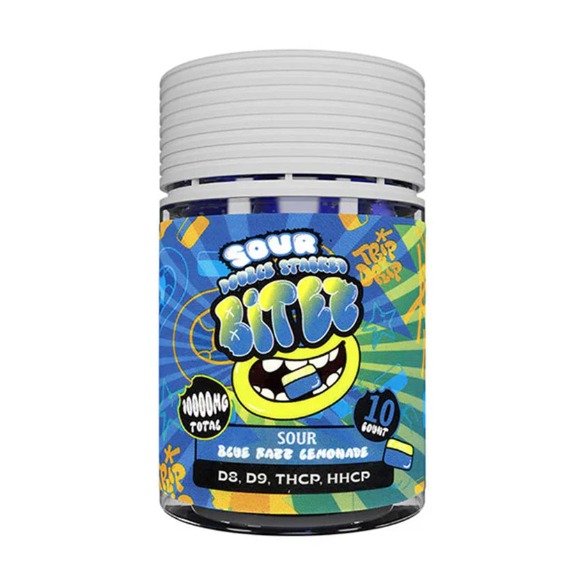 OCHO BITEZ 10000MG SOUR GUMMIES - 10CT JAR