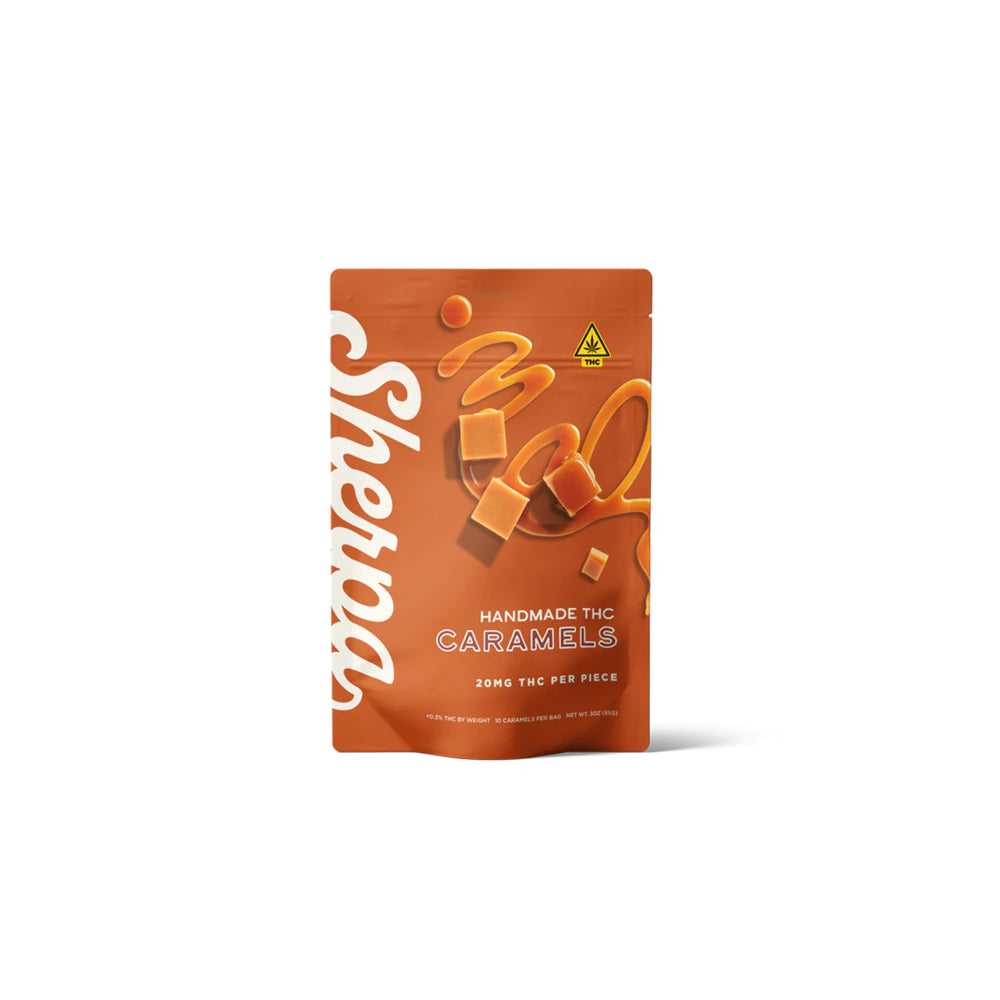 SHERPA 20MG D9 CARAMELS 10CT