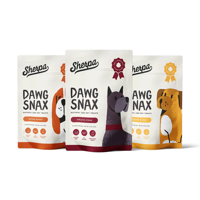 SHERPA 25MG DAWG SNAX 30CT