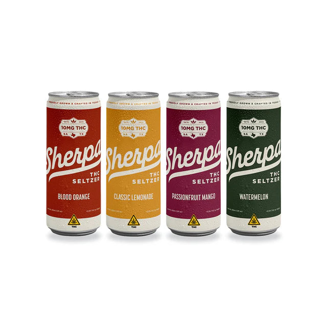 SHERPA 10MG THC SELTZER 4PK
