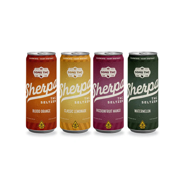 SHERPA 50MG THC SELTZER 24PK