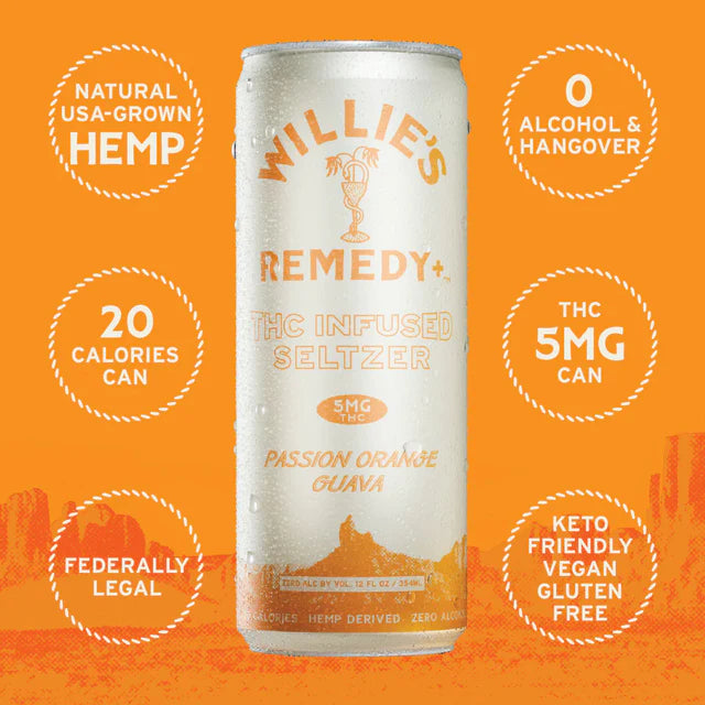 WILLIES REMEDY 5MG THC SELTZER