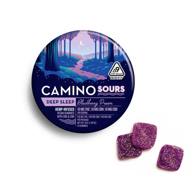 CAMINO SOURS GUMMY 10MG THC 10CT