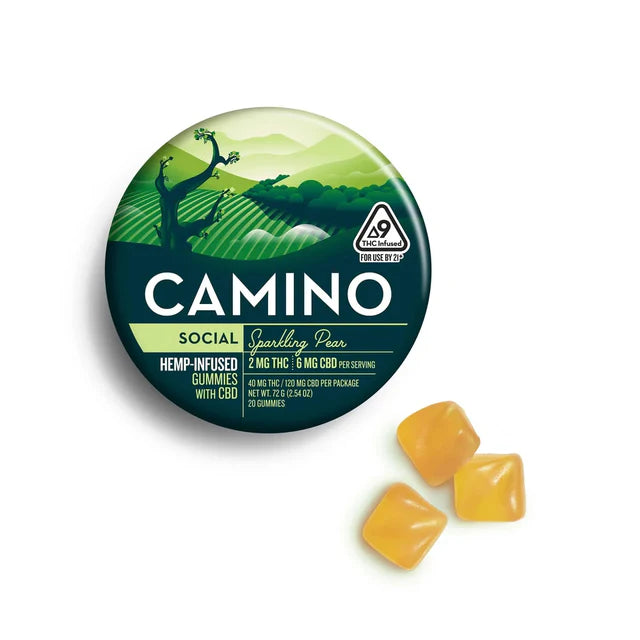 CAMINO GUMMY 2MG THC:6MG CBD 10CT