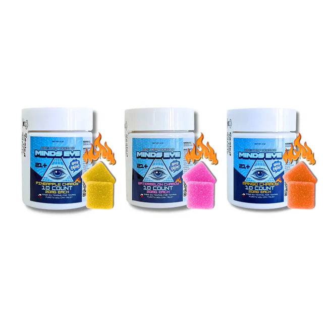 MINDS EYE CHAMOY GUMMIES 20MG 10CT