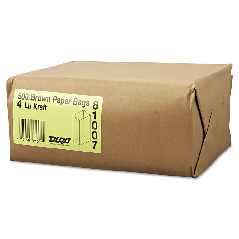 Brown Paper bags #4 500ct